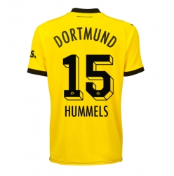 Borussia Dortmund Mats Hummels #15 Home Stadium Replica Jersey Women 2023-24 Short Sleeves