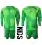 Brazil Goalkeeper Away Stadium Replica Jersey Kids World Cup 2022 Long Sleeves (+ pants)