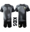 Brazil Goalkeeper Home Stadium Replica Jersey Kids World Cup 2022 Short Sleeves (+ pants)