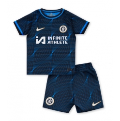 Chelsea Away Stadium Replica Jersey Kids 2023-24 Short Sleeves (+ pants)