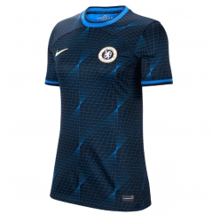 Chelsea Away Stadium Replica Jersey Women 2023-24 Short Sleeves