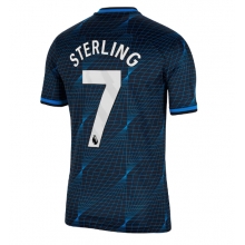 Chelsea Raheem Sterling #7 Away Stadium Replica Jersey 2023-24 Short Sleeves