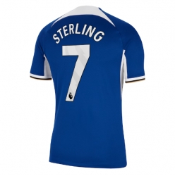 Chelsea Raheem Sterling #7 Home Stadium Replica Jersey 2023-24 Short Sleeves