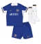 Chelsea Raheem Sterling #7 Home Stadium Replica Jersey Kids 2023-24 Short Sleeves (+ pants)