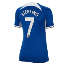 Chelsea Raheem Sterling #7 Home Stadium Replica Jersey Women 2023-24 Short Sleeves