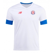 Costa Rica Away Stadium Replica Jersey World Cup 2022 Short Sleeves