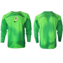 Croatia Goalkeeper Home Stadium Replica Jersey World Cup 2022 Long Sleeves