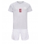 Denmark Christian Eriksen #10 Away Stadium Replica Jersey Kids World Cup 2022 Short Sleeves (+ pants)