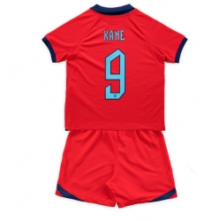 England Harry Kane #9 Away Stadium Replica Jersey Kids World Cup 2022 Short Sleeves (+ pants)