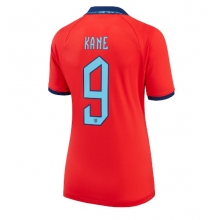 England Harry Kane #9 Away Stadium Replica Jersey Women World Cup 2022 Short Sleeves