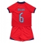 England Harry Maguire #6 Away Stadium Replica Jersey Kids World Cup 2022 Short Sleeves (+ pants)