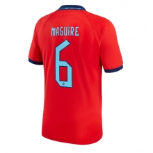 England Harry Maguire #6 Away Stadium Replica Jersey World Cup 2022 Short Sleeves