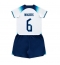 England Harry Maguire #6 Home Stadium Replica Jersey Kids World Cup 2022 Short Sleeves (+ pants)