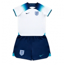 England Home Stadium Replica Jersey Kids World Cup 2022 Short Sleeves (+ pants)