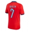 England Jack Grealish #7 Away Stadium Replica Jersey World Cup 2022 Short Sleeves