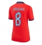 England Jordan Henderson #8 Away Stadium Replica Jersey Women World Cup 2022 Short Sleeves