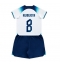 England Jordan Henderson #8 Home Stadium Replica Jersey Kids World Cup 2022 Short Sleeves (+ pants)