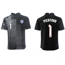 England Jordan Pickford #1 Goalkeeper Home Stadium Replica Jersey World Cup 2022 Short Sleeves