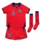 England Jude Bellingham #22 Away Stadium Replica Jersey Kids World Cup 2022 Short Sleeves (+ pants)