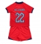 England Jude Bellingham #22 Away Stadium Replica Jersey Kids World Cup 2022 Short Sleeves (+ pants)