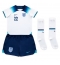 England Jude Bellingham #22 Home Stadium Replica Jersey Kids World Cup 2022 Short Sleeves (+ pants)