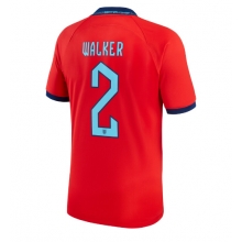 England Kyle Walker #2 Away Stadium Replica Jersey World Cup 2022 Short Sleeves