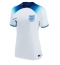 England Luke Shaw #3 Home Stadium Replica Jersey Women World Cup 2022 Short Sleeves