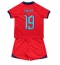 England Mason Mount #19 Away Stadium Replica Jersey Kids World Cup 2022 Short Sleeves (+ pants)