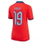 England Mason Mount #19 Away Stadium Replica Jersey Women World Cup 2022 Short Sleeves