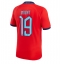 England Mason Mount #19 Away Stadium Replica Jersey World Cup 2022 Short Sleeves