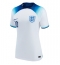 England Raheem Sterling #10 Home Stadium Replica Jersey Women World Cup 2022 Short Sleeves