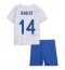 France Adrien Rabiot #14 Away Stadium Replica Jersey Kids World Cup 2022 Short Sleeves (+ pants)