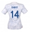 France Adrien Rabiot #14 Away Stadium Replica Jersey Women World Cup 2022 Short Sleeves