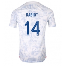 France Adrien Rabiot #14 Away Stadium Replica Jersey World Cup 2022 Short Sleeves