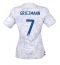 France Antoine Griezmann #7 Away Stadium Replica Jersey Women World Cup 2022 Short Sleeves