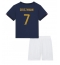 France Antoine Griezmann #7 Home Stadium Replica Jersey Kids World Cup 2022 Short Sleeves (+ pants)