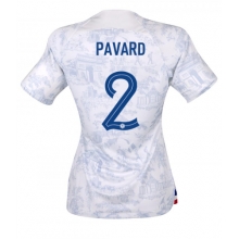 France Benjamin Pavard #2 Away Stadium Replica Jersey Women World Cup 2022 Short Sleeves