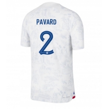 France Benjamin Pavard #2 Away Stadium Replica Jersey World Cup 2022 Short Sleeves