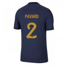 France Benjamin Pavard #2 Home Stadium Replica Jersey World Cup 2022 Short Sleeves