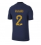 France Benjamin Pavard #2 Home Stadium Replica Jersey World Cup 2022 Short Sleeves