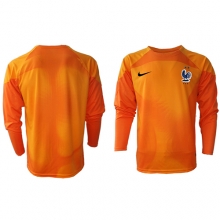 France Goalkeeper Home Stadium Replica Jersey World Cup 2022 Long Sleeves