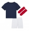 France Home Stadium Replica Jersey Kids World Cup 2022 Short Sleeves (+ pants)