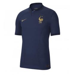 France Home Stadium Replica Jersey World Cup 2022 Short Sleeves