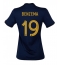 France Karim Benzema #19 Home Stadium Replica Jersey Women World Cup 2022 Short Sleeves