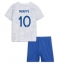 France Kylian Mbappe #10 Away Stadium Replica Jersey Kids World Cup 2022 Short Sleeves (+ pants)