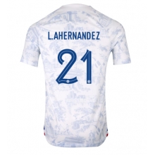 France Lucas Hernandez #21 Away Stadium Replica Jersey World Cup 2022 Short Sleeves