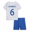 France Matteo Guendouzi #6 Away Stadium Replica Jersey Kids World Cup 2022 Short Sleeves (+ pants)