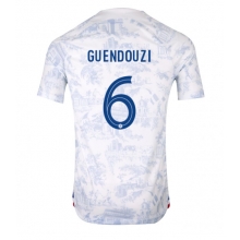 France Matteo Guendouzi #6 Away Stadium Replica Jersey World Cup 2022 Short Sleeves