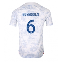 France Matteo Guendouzi #6 Away Stadium Replica Jersey World Cup 2022 Short Sleeves