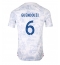 France Matteo Guendouzi #6 Away Stadium Replica Jersey World Cup 2022 Short Sleeves